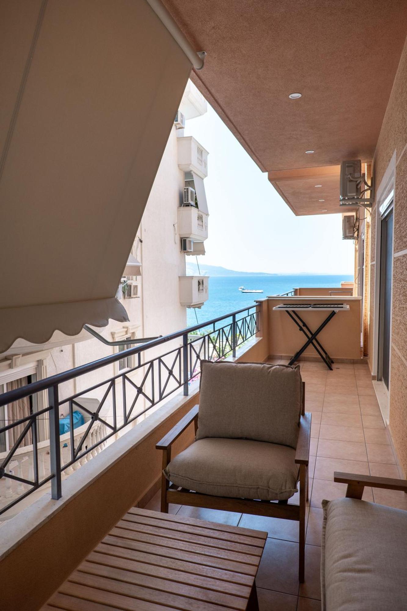 Noel Sea View Apartments Саранда Экстерьер фото